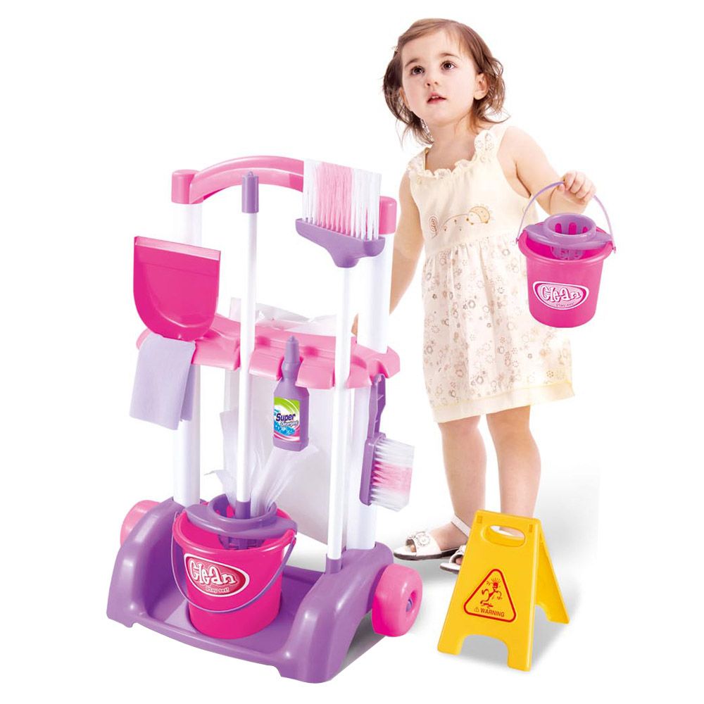 Little Angel - Kids Cleaning Helper Pretendplay Set - Multi_2y