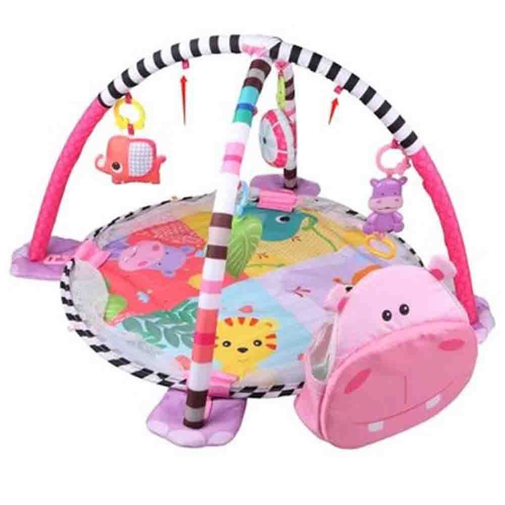 Little Angel - Kids Toys 3-in-1 Baby Activity Gym - Hippo