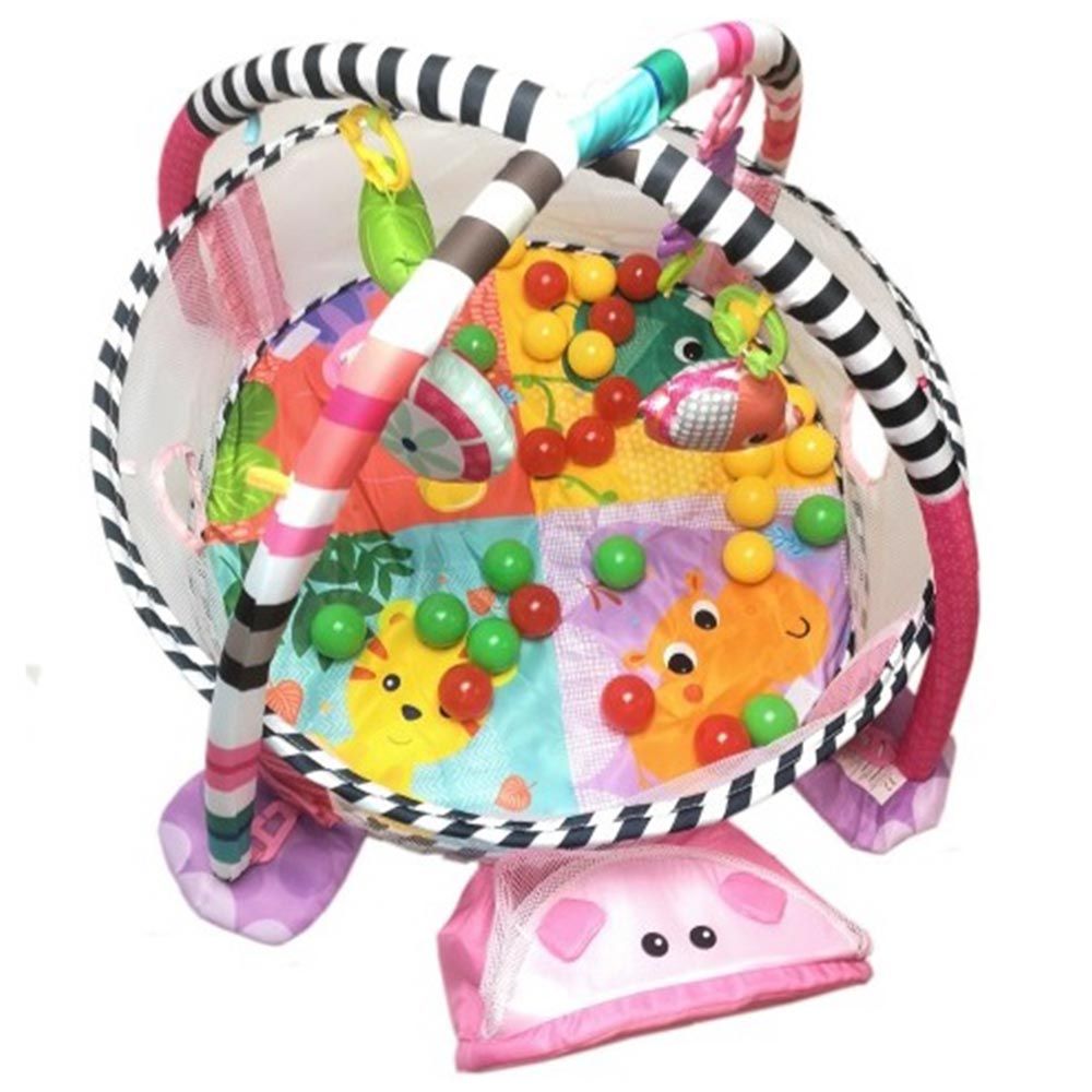 Little Angel - Kids Toys 3-in-1 Baby Activity Gym - Hippo