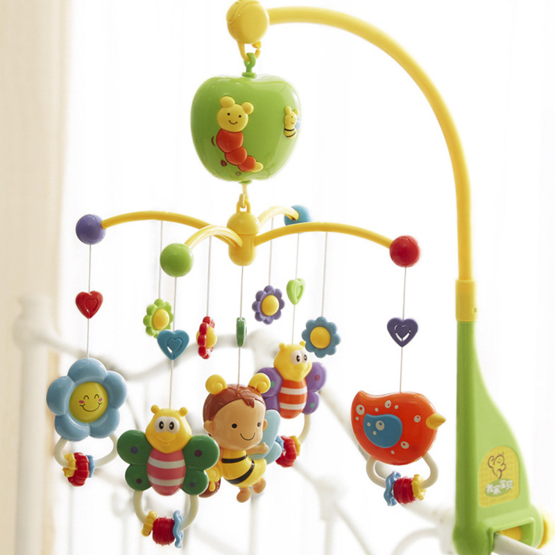 Goodway Baby Toys Bed Bell Hanging Toy W Rattle Apple Buy at Best Price from Mumzworld