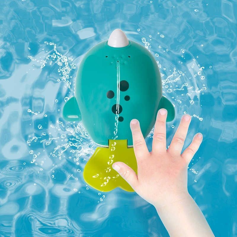 Hola - Baby Toys with Light Bath Fish Toy for 12+ m