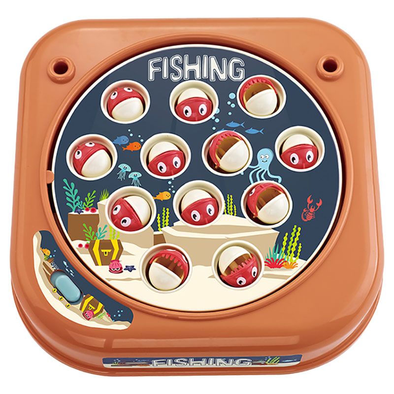 Goodway - Kids Toys Fishing Game - Brown