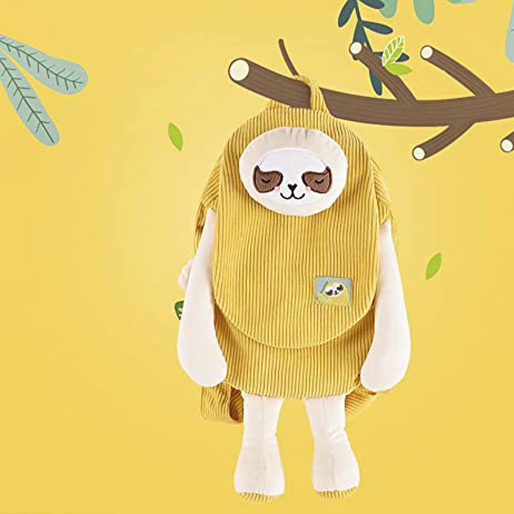 Little Angel - Kids Sloth Cute Backpack Bag For Toddlers - Yellow