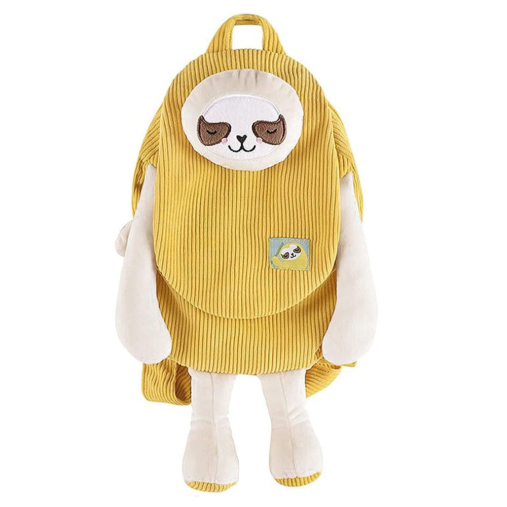 Little Angel - Kids Sloth Cute Backpack Bag For Toddlers - Yellow