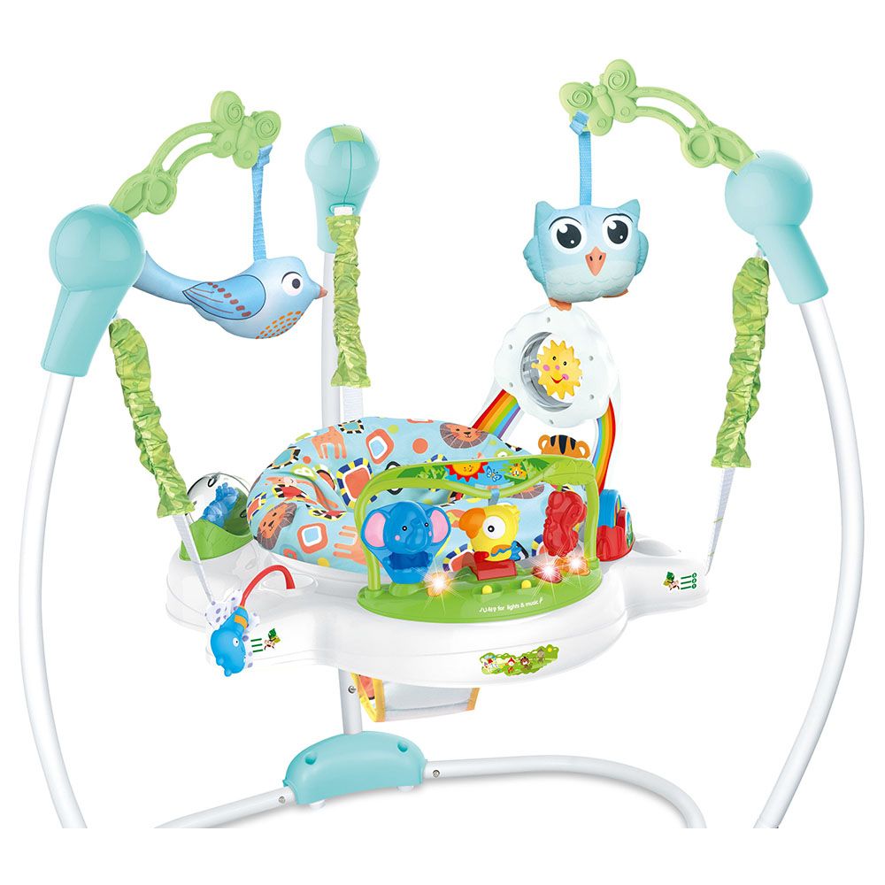 Little Angel - Baby Musical Friends Jumperoo - Blue