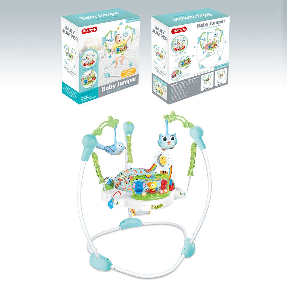 Little Angel - Baby Musical Friends Jumperoo - Blue