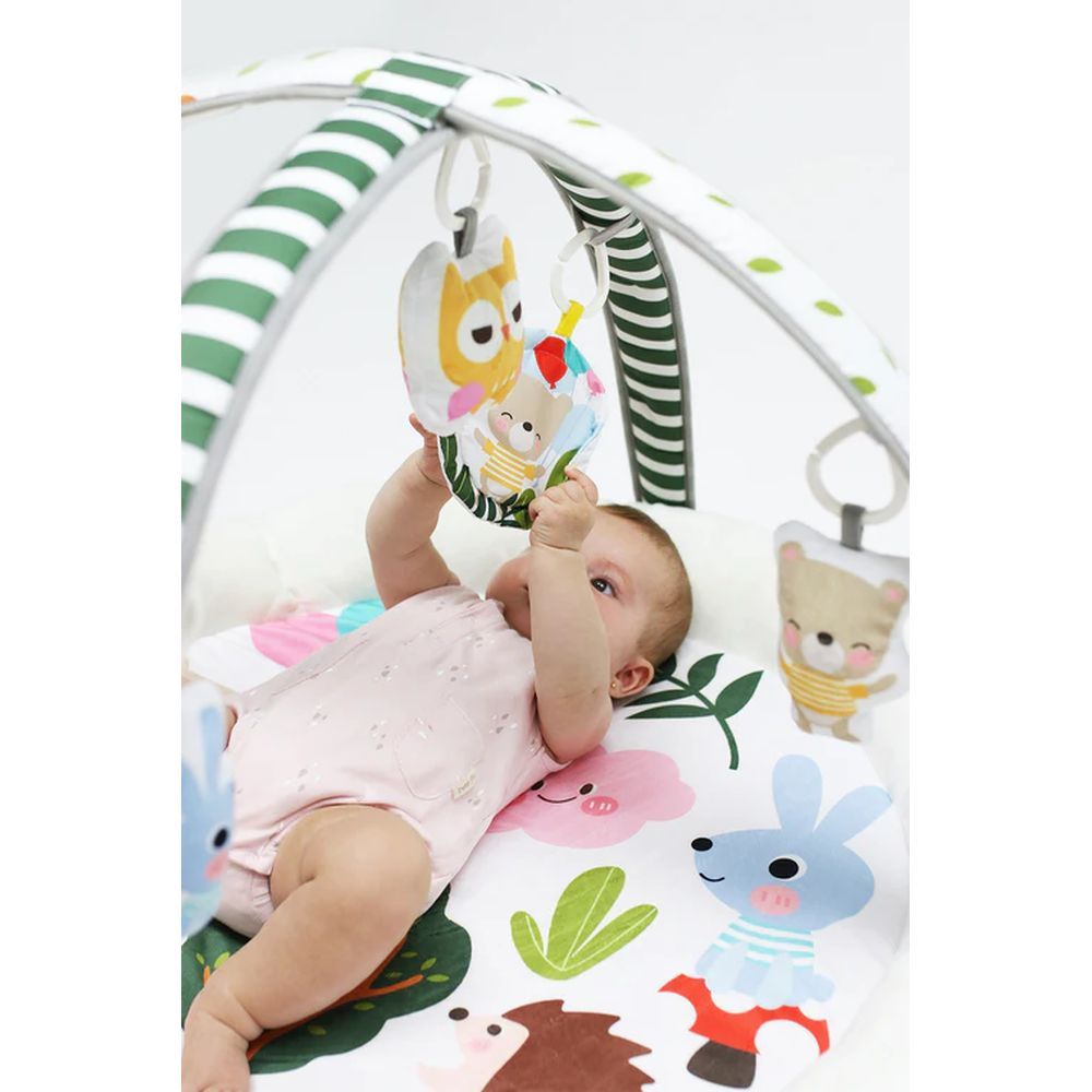 Little Angel - Baby Activity Gym Playmat & Hanging Rattle Toys