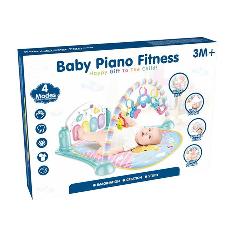 Little Angel - Baby Piano Fitness PlayGym - Blue