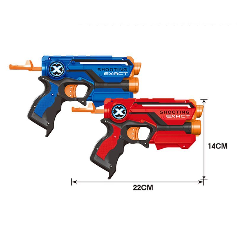 Hero - Kids Gun Shooting Game Toys For Boy Girl 4+ Year- Blue