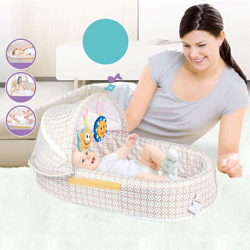 Little Angel Baby Sleeping Bassinet Baby Bed Blue 3m Buy at Best Price from Mumzworld