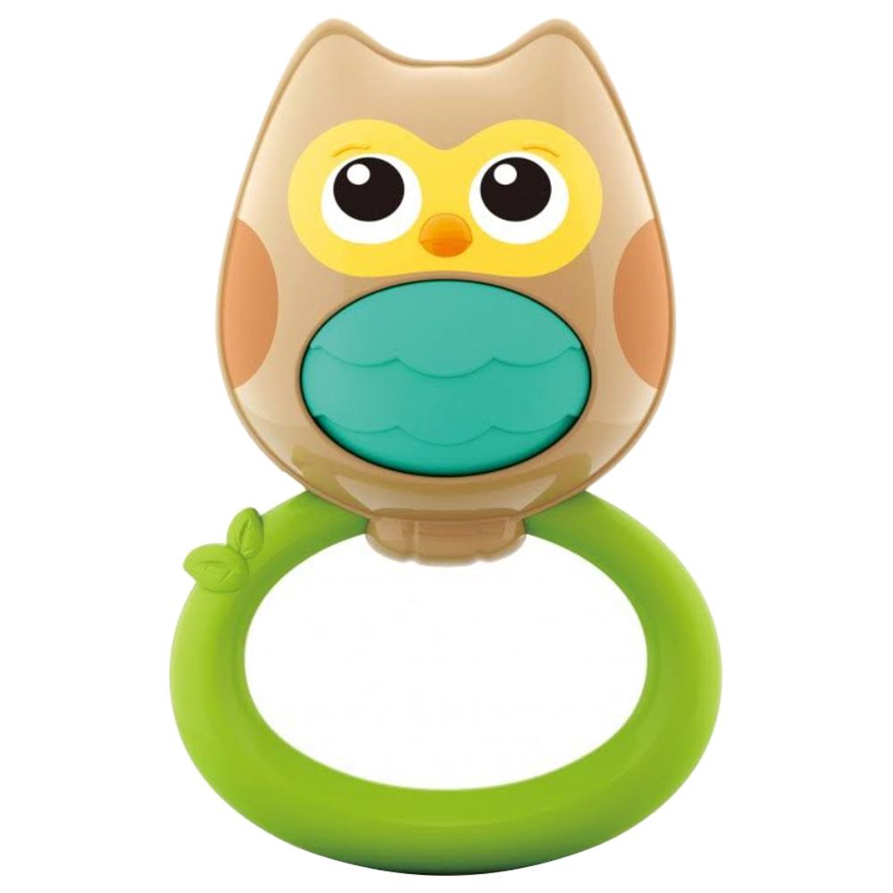 Hola - Baby Rattle & Teether For Infants - Owl