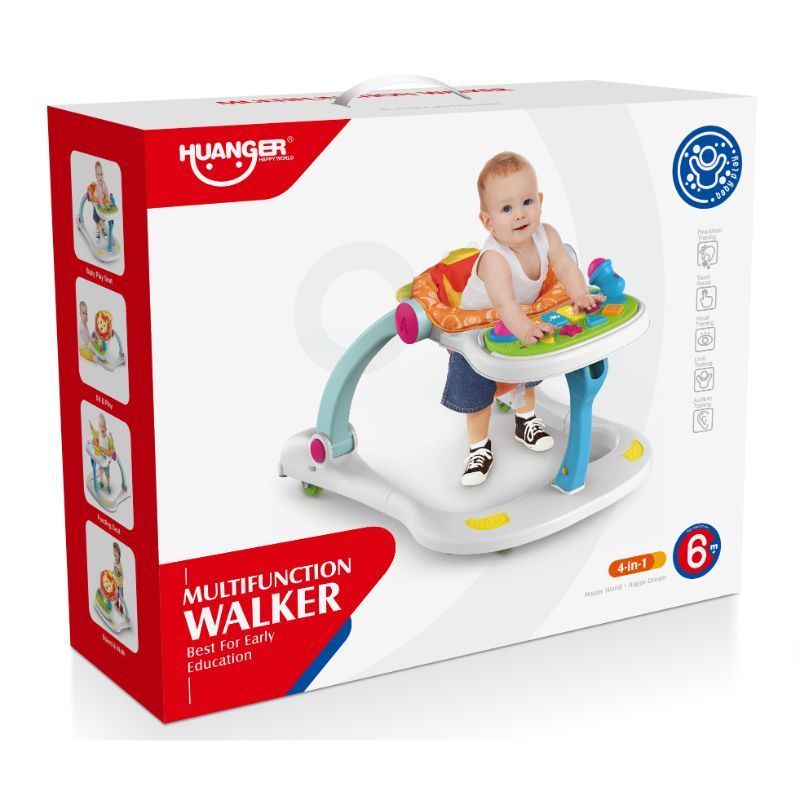 Huanger - Baby Walker Toys with Light & Music for 9+ Months