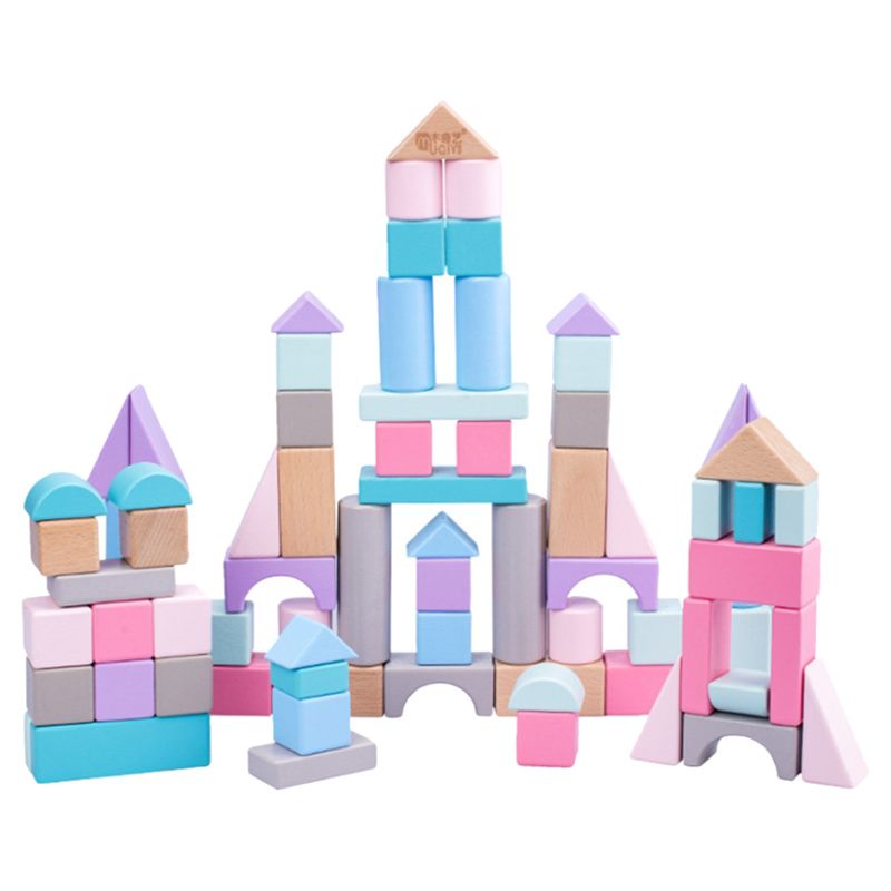 Little Angel - Colourful Building Block 75pcs