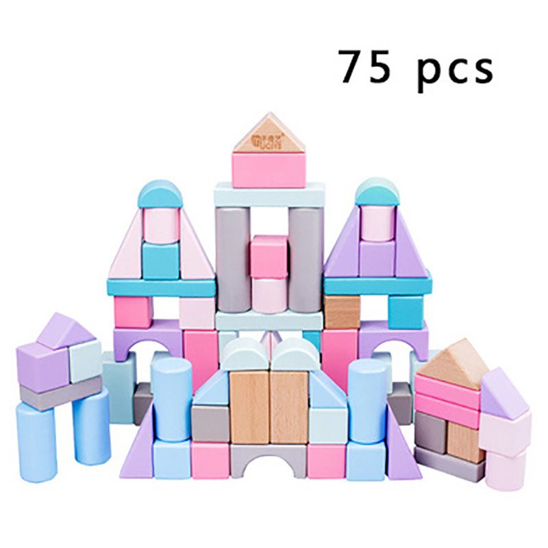 Little Angel - Colourful Building Block 75pcs