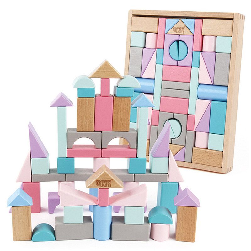 Little Angel - Colourful Building Block 75pcs