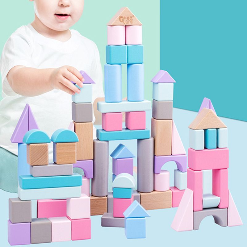 Little Angel - Colourful Building Block 75pcs