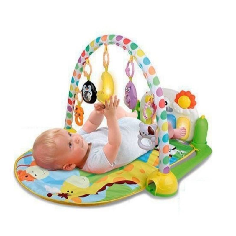 Little Angel - Baby Play Mat Activity Gym - White