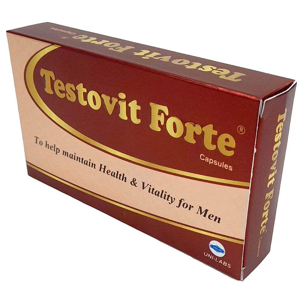 Unilab - Testovit Forte Capsules - 30's