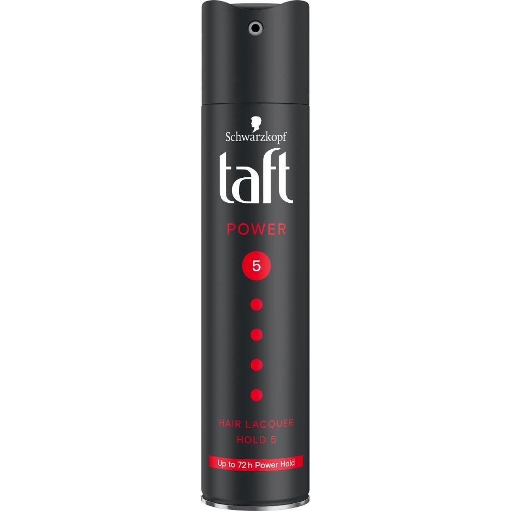 Taft - Hair Spray Power Lacquer Black 250ml