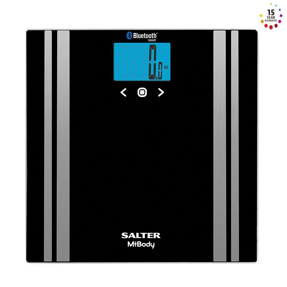 Salter - Mibody Digital Analyser Bathroom Scale - Black