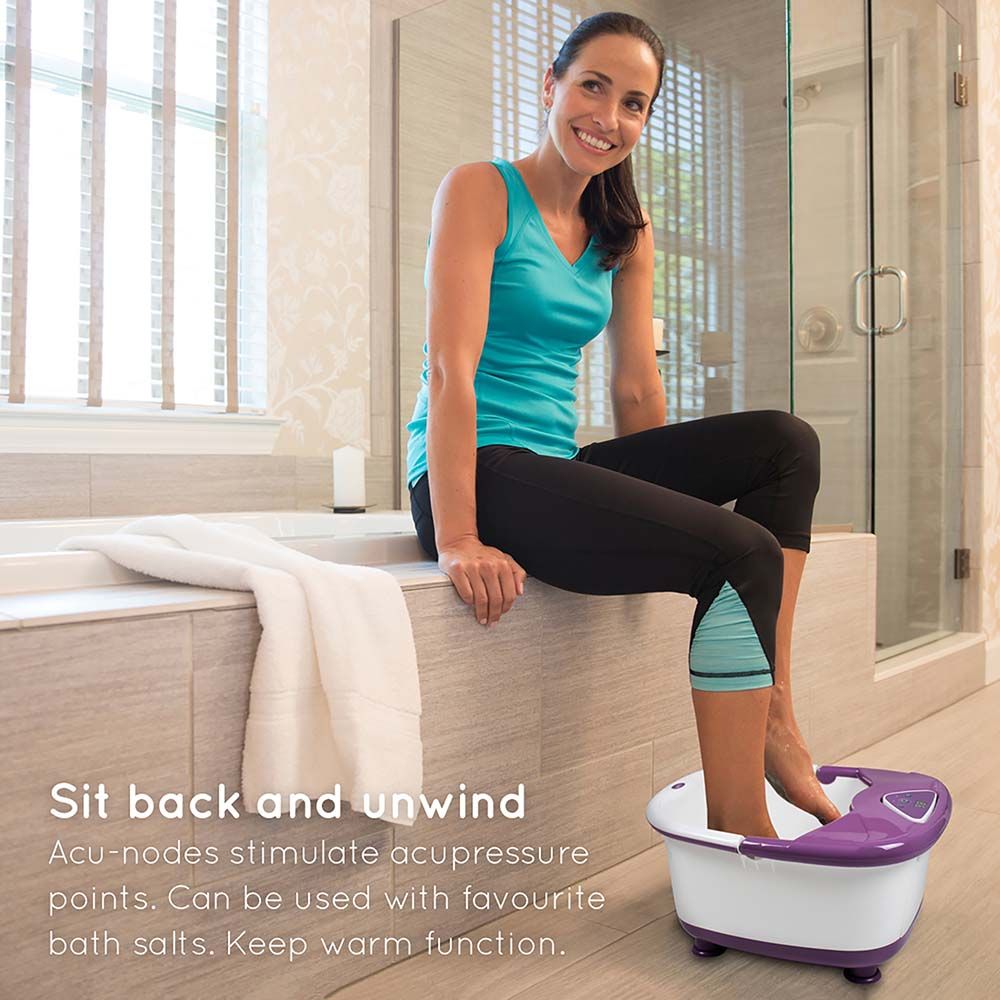 HoMedics - Luxury Deep Soak Footspa With Heat