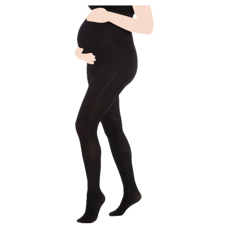 Magic Body Fashion - Mommy Supporting Tights - Black