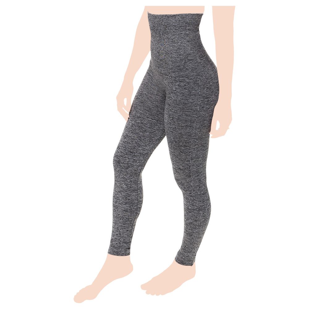 Belly Bandit - Mother Tucker Postpartum Compression Support Leggings - Grey