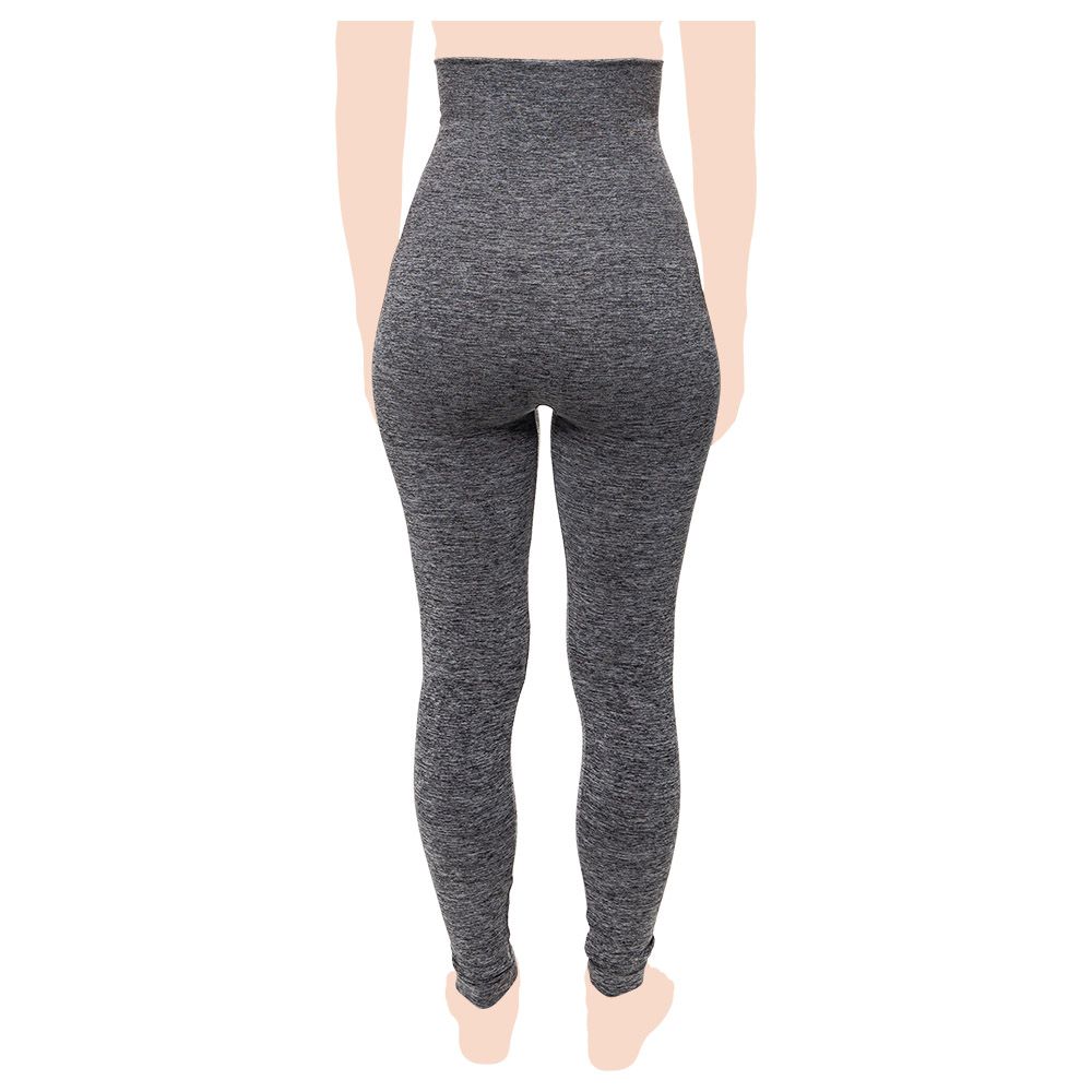 Belly Bandit - Mother Tucker Postpartum Compression Support Leggings - Grey