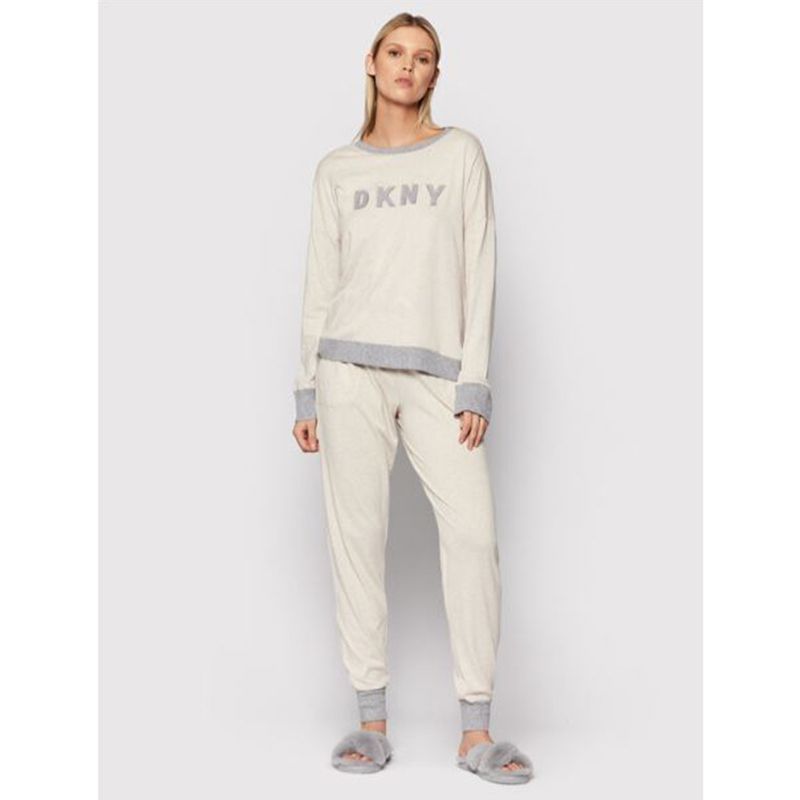 Klynn - Dkny - Top & Jogger Pj - Nude