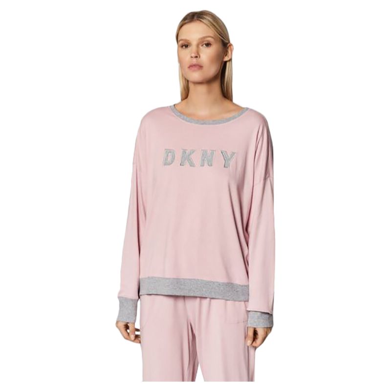 Klynn - Dkny - Top & Jogger Sleep Set - Blush