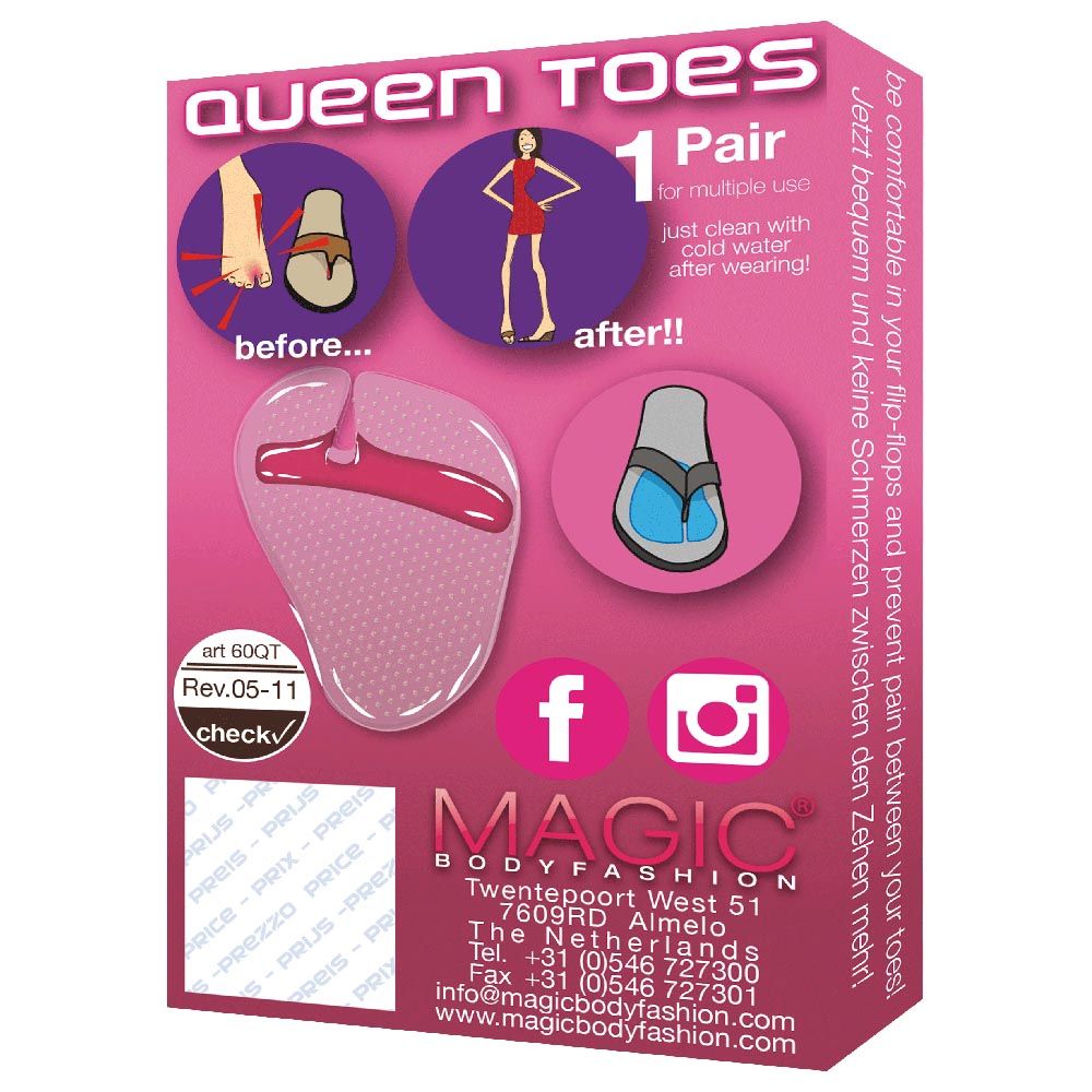 Klynn - Magic Body Fashion - Queen Toes - Clear_1Z