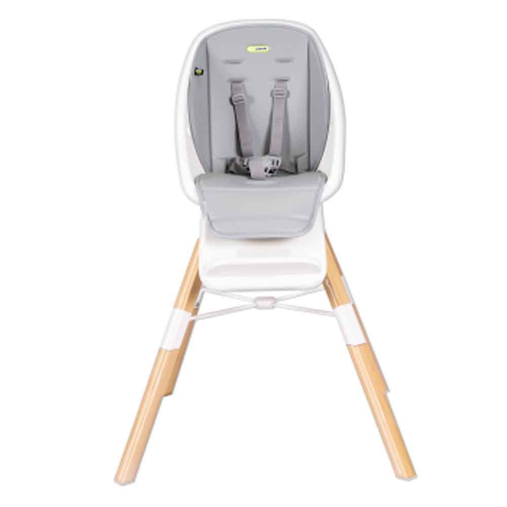 Mini Panda - Eat and Learn 4-in-1 High Chair 6m-10y - Silver