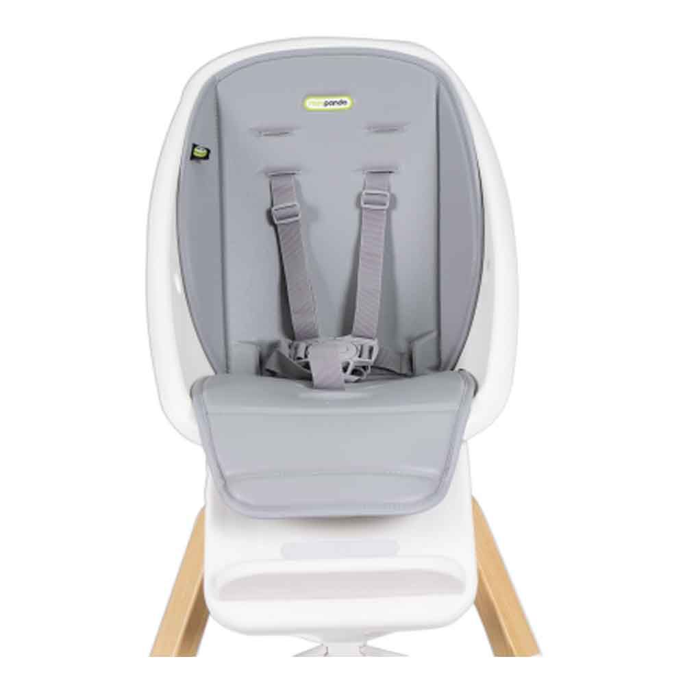 Mini Panda - Eat and Learn 4-in-1 High Chair 6m-10y - Silver