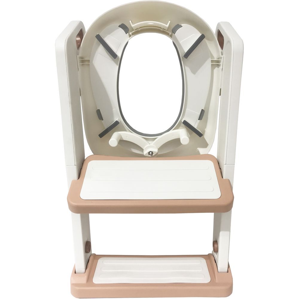 Mini Panda - Lav Potty Training Toilet Seat W/ Step Stool - Copper