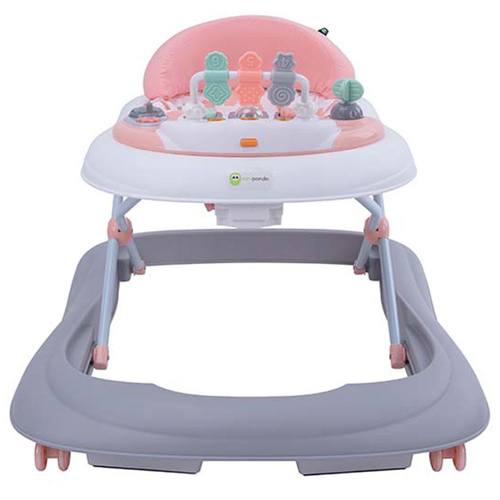 Mini Panda A-B-C Learning Activity Baby Walker - Pink