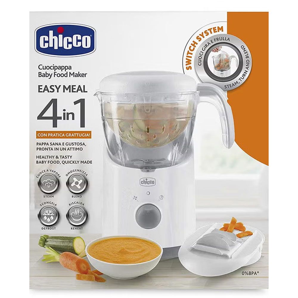 Chicco - Easy Meal 4-in-1 Baby Food Maker