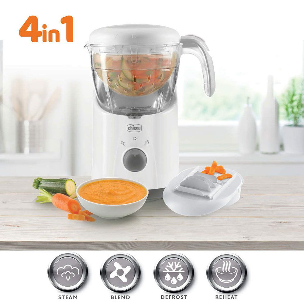 Chicco - Easy Meal 4-in-1 Baby Food Maker