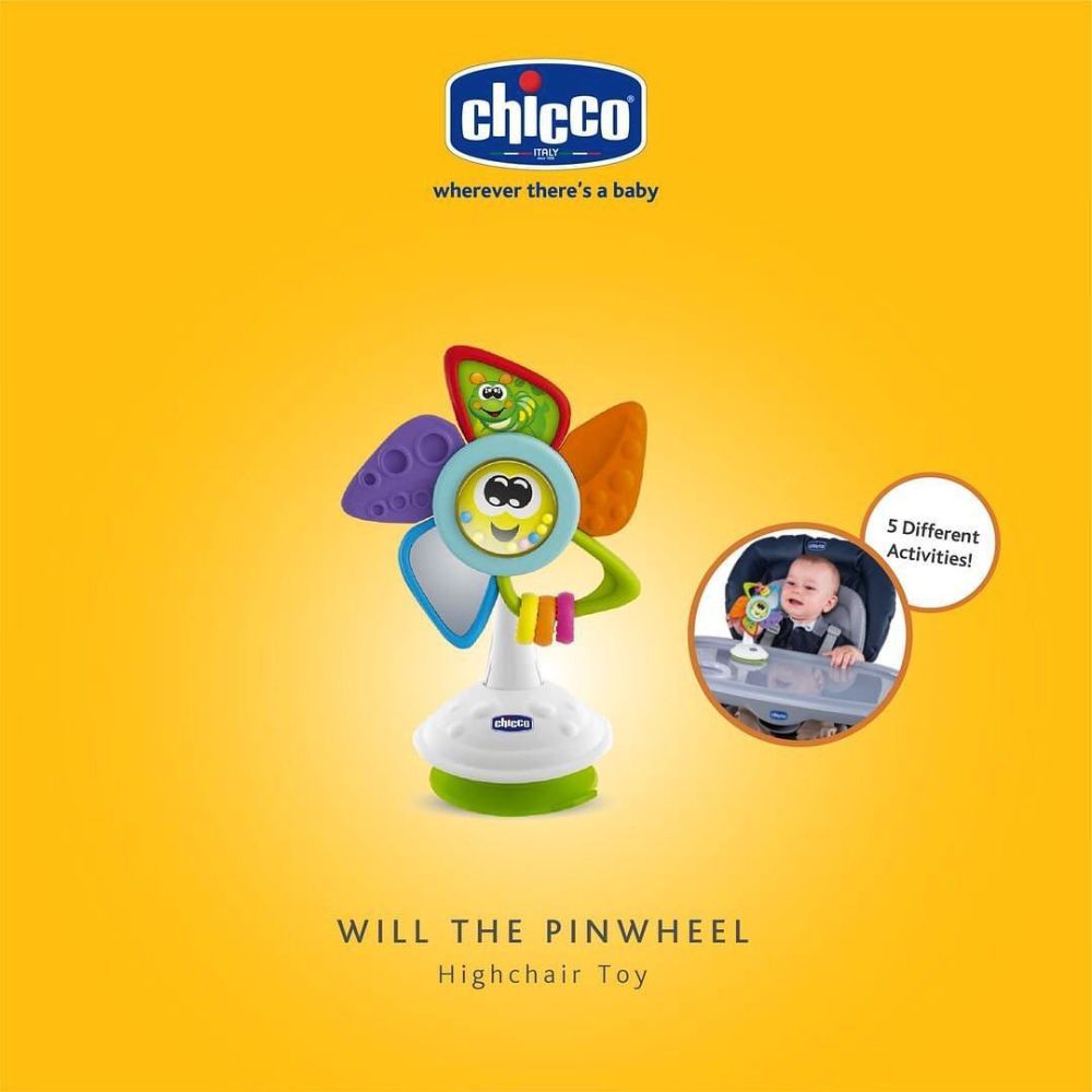 Chicco - Will The Pin-Wheel Highchair Toy