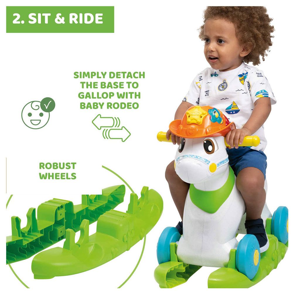 Chicco - Baby Rodeo & Friends Riding Horse