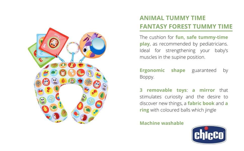 Chicco - Animal Tummy Time Pillow