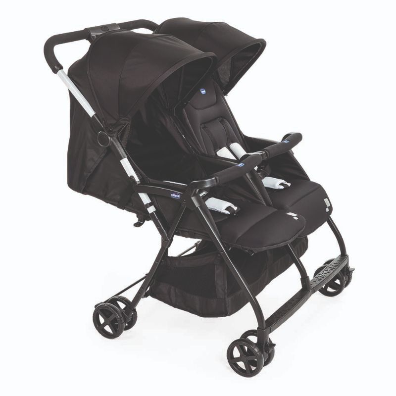 Chicco Ohlala Twin Stroller 0 3y Black Night Buy at Best Price from Mumzworld