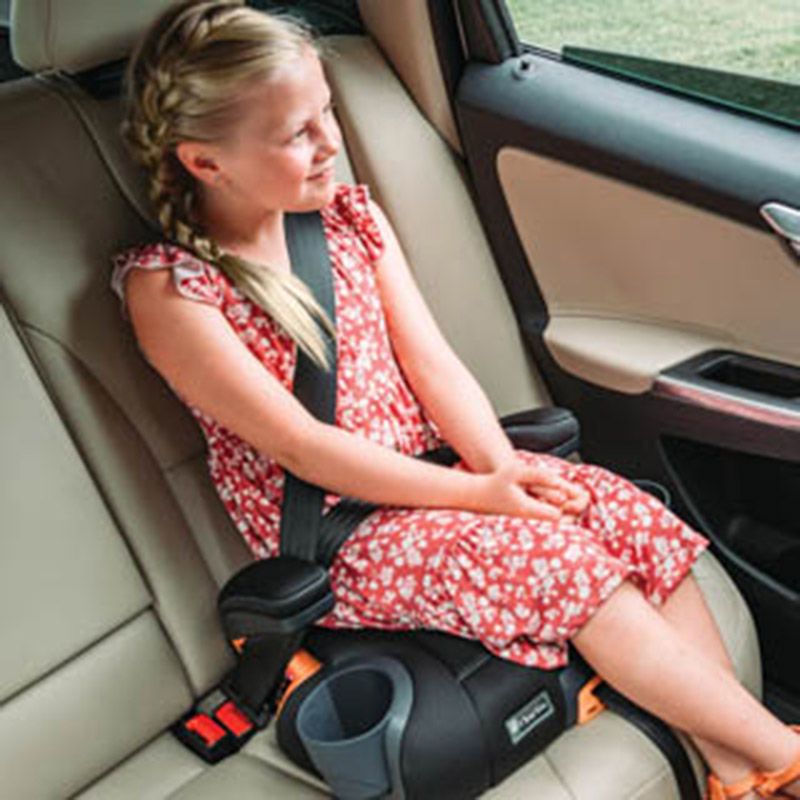 Chicco - KidFit 2-in-1 Belt - Positioning Booster Car Seat with IsoFix System - Obsidian