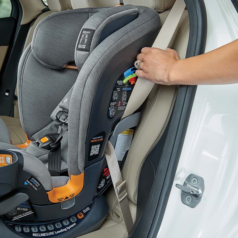 Chicco - OneFit ClearTex All-in-One Car Seat with IsoFix System - Slate