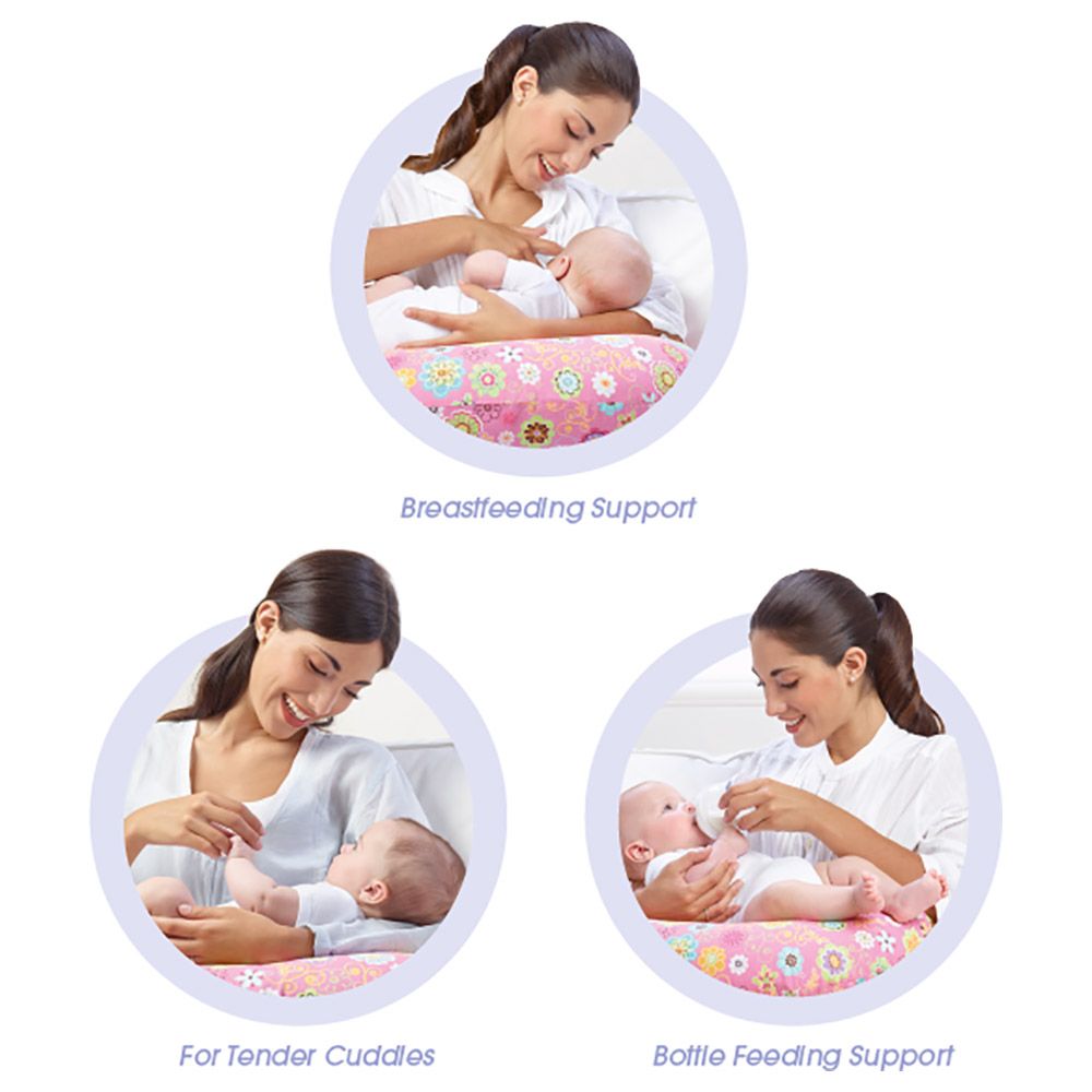 Chicco - Boppy Nursing Pillow With Slipcover - Moon & Stars