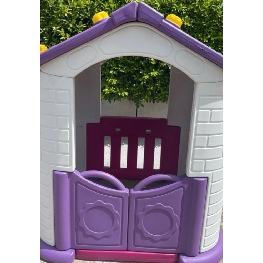 Mini Panda Big Indoor/Outdoor Playhouse with 3 Play Activity