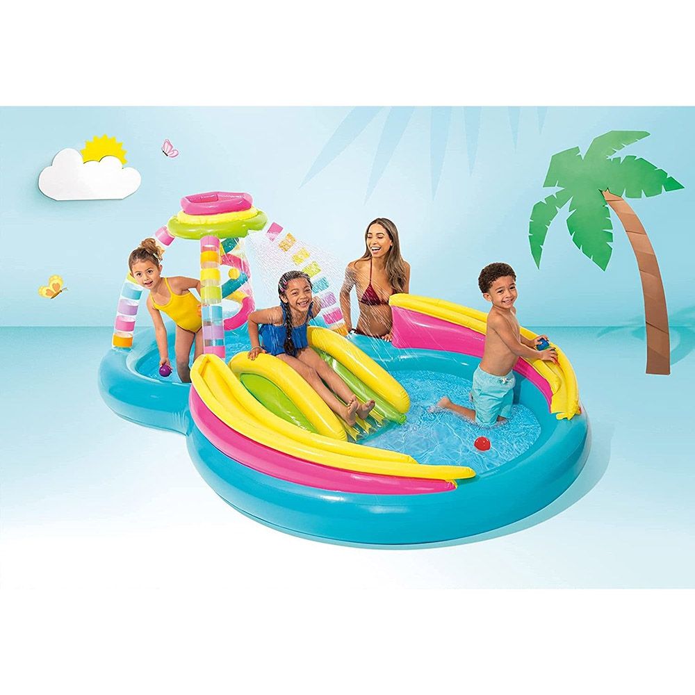 Intex - Rainbow Funnel Water Play Center