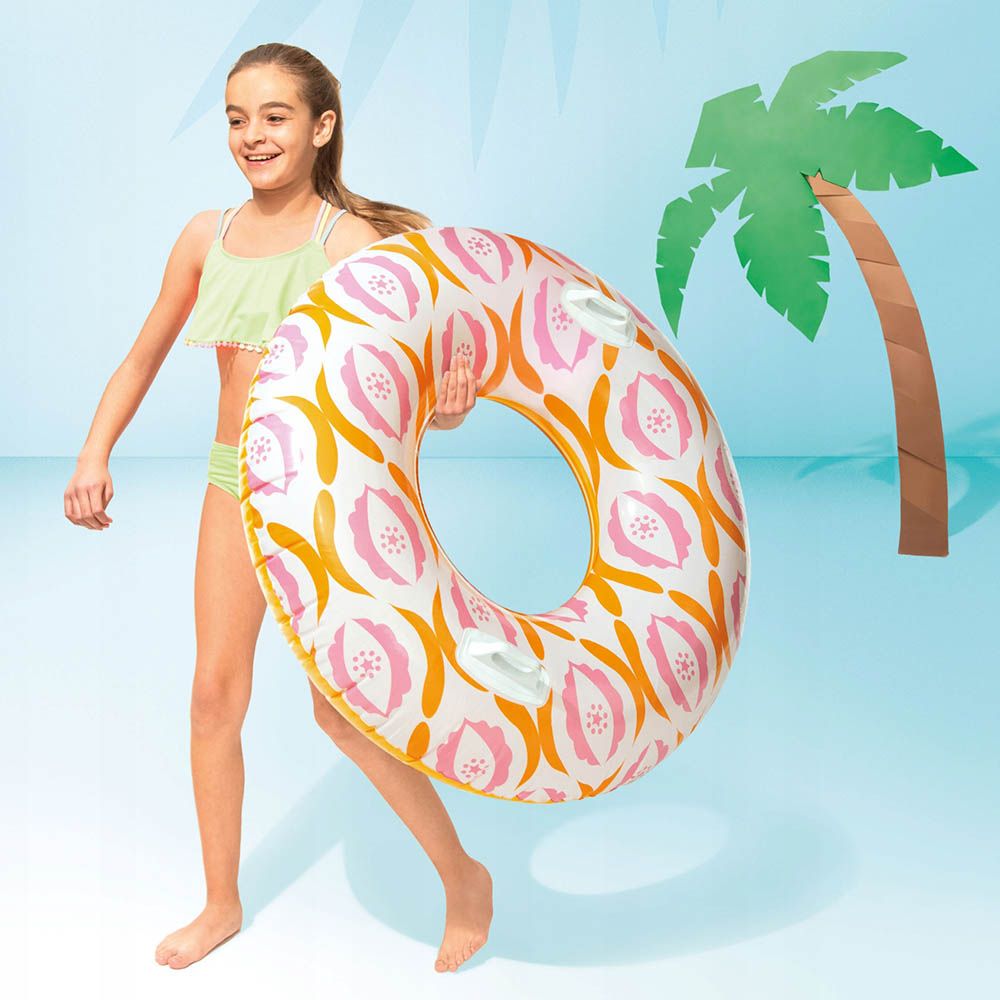 Intex - Timeless Printed Tube - Inflatable Pool Ring