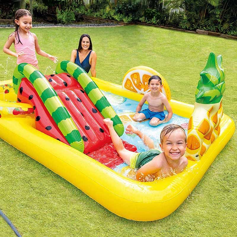 Intex - Fun'N Fruity Inflatable Play Centre And Pool