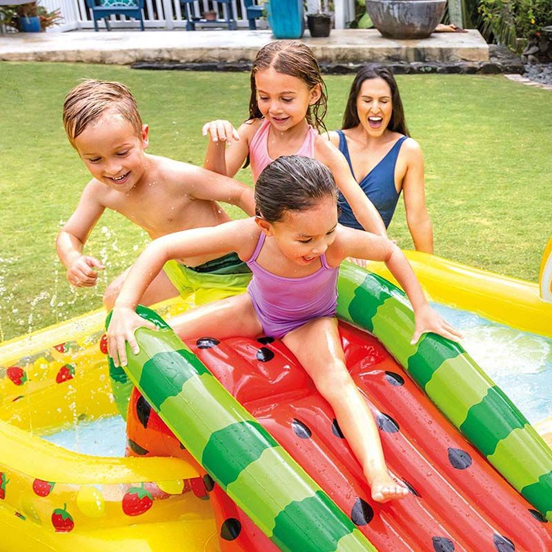 Intex - Fun'N Fruity Inflatable Play Centre And Pool