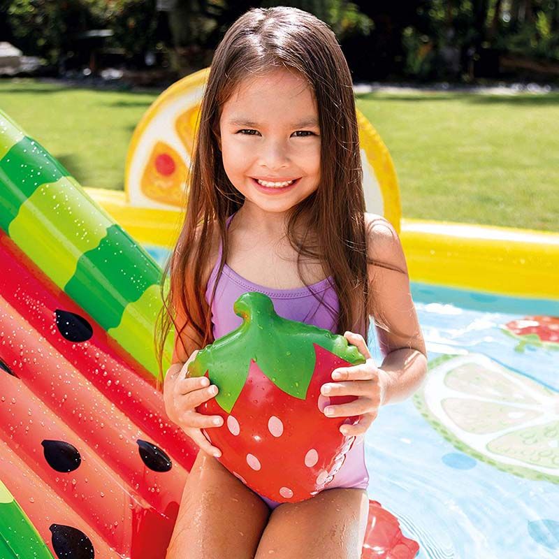 Intex - Fun'N Fruity Inflatable Play Centre And Pool